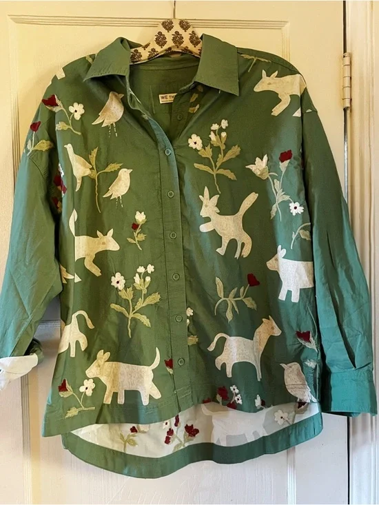 Free People / We The Free Crafty Critter Shirt - Picture 4 of 6